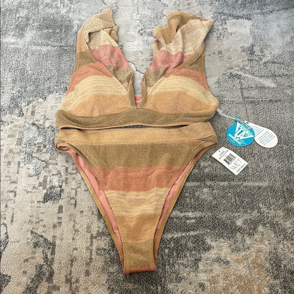 Elegant Multicolor Bikini